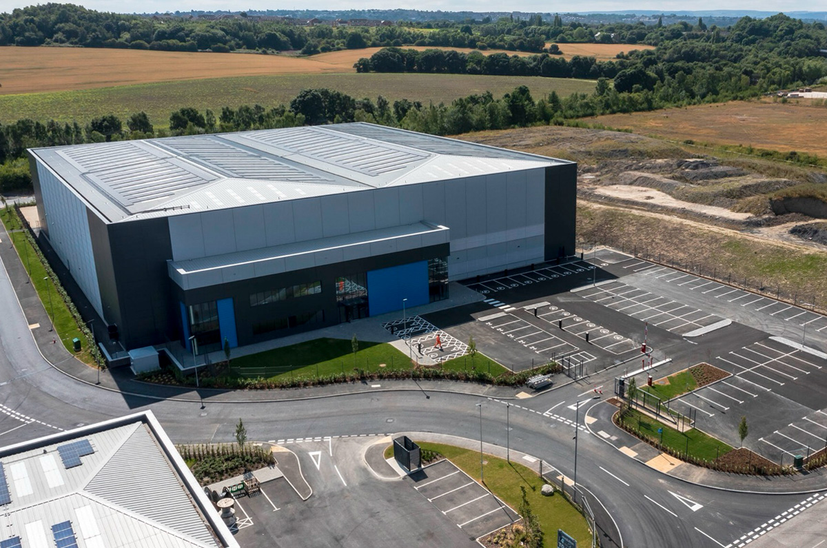 Outside of Insight UK Distribution Centre Rotherham, UK