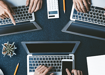 Videk power desk unit