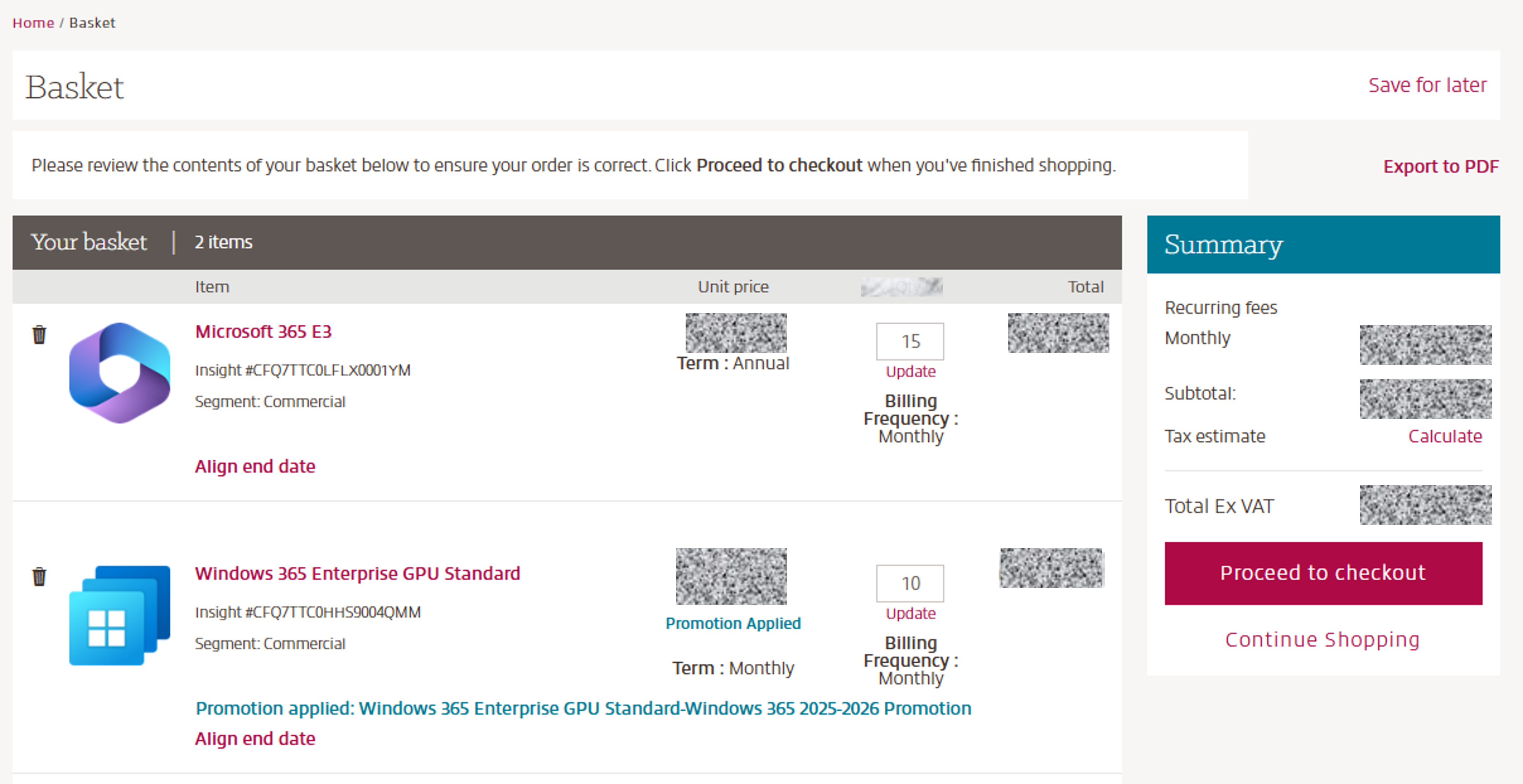 Invoices and Reports screenshot
