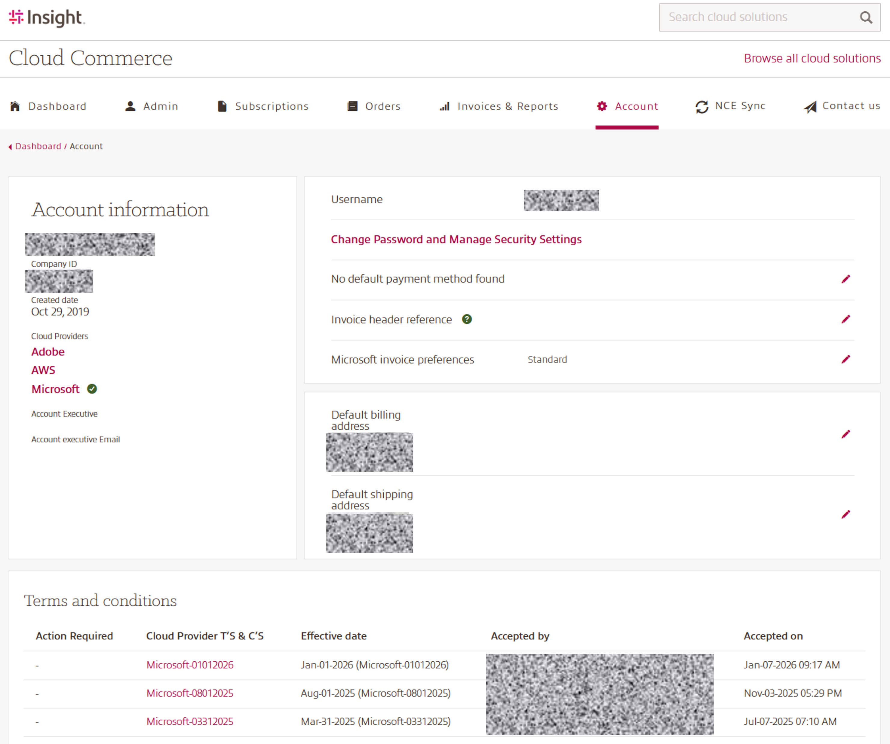 Invoices and Reports screenshot