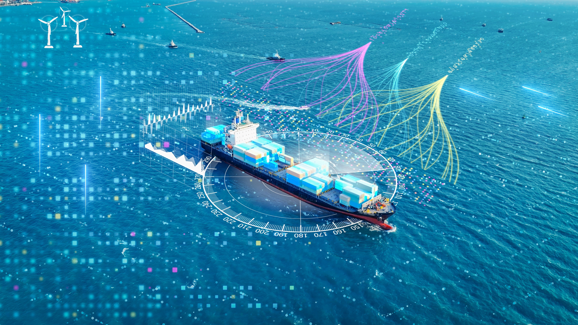 Maritime Vessel Using Technoglogy To Navigate