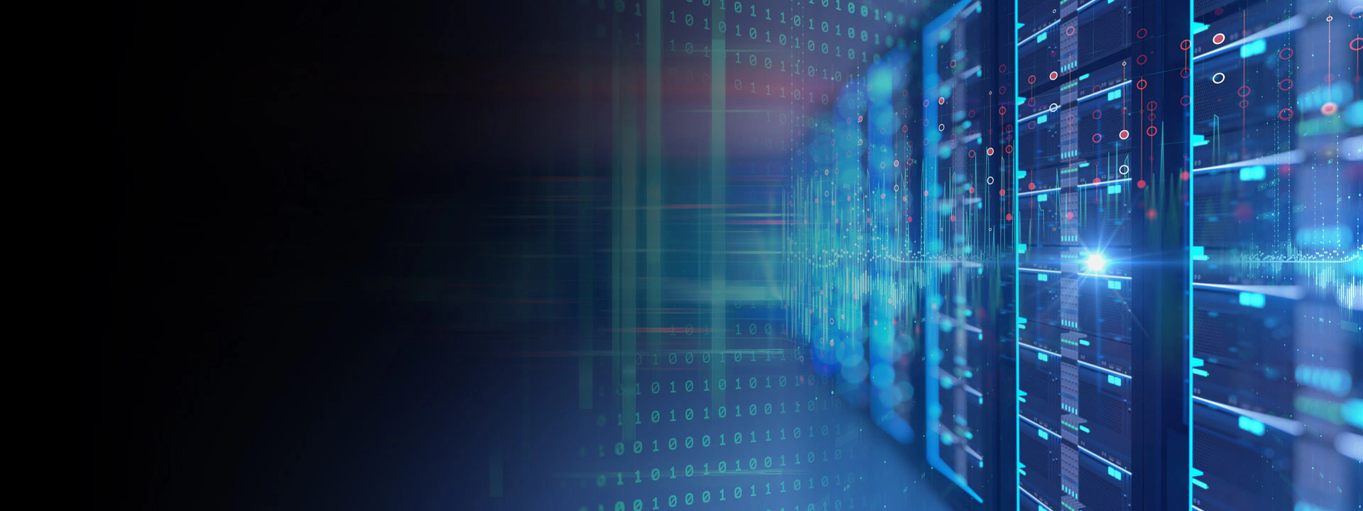 Data Center Image of Servers