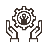 Icon depicting technology adoption