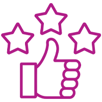 Brand reputation icon