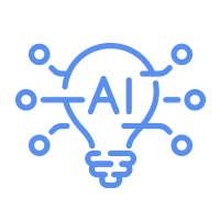 AI thinking icon