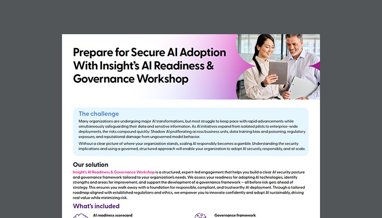 Article AI Adoption With AI Readiness & Governance Workshop  Image