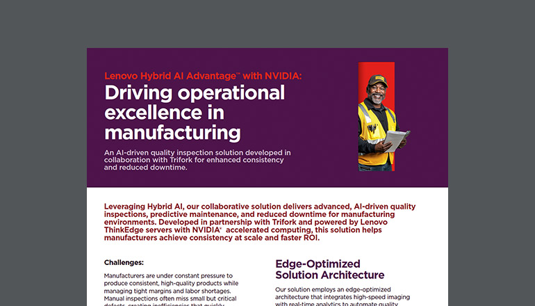 Article Driving Operational Excellence in Manufacturing  Image
