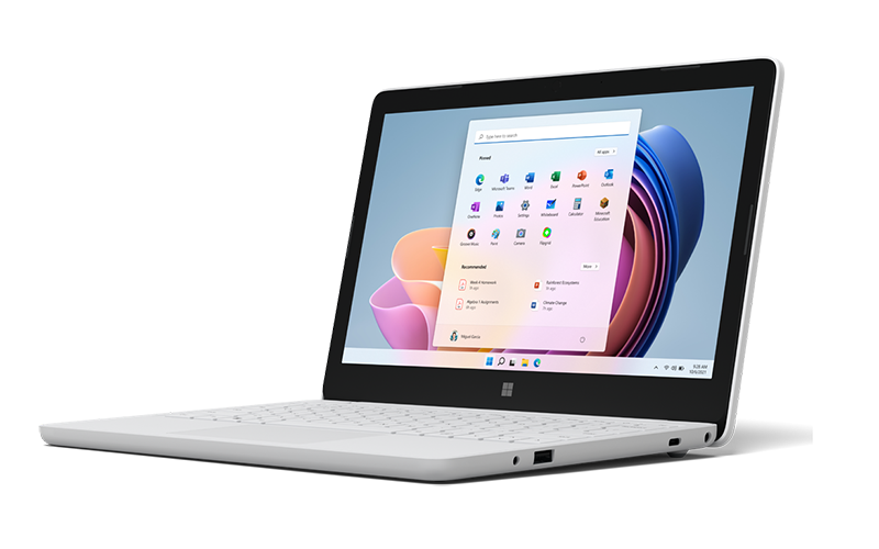 Microsoft 11 SE laptop