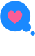 Apple heart emoji