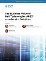 IDC Business Value of APEX 