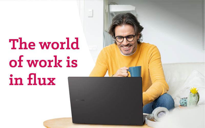 The world of work is in flux