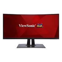 ViewSonic monitor in office space