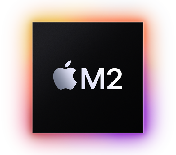 Apple M2 chip logo
