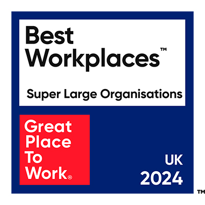 Best Workplaces: Super Large Organisations UK 2024