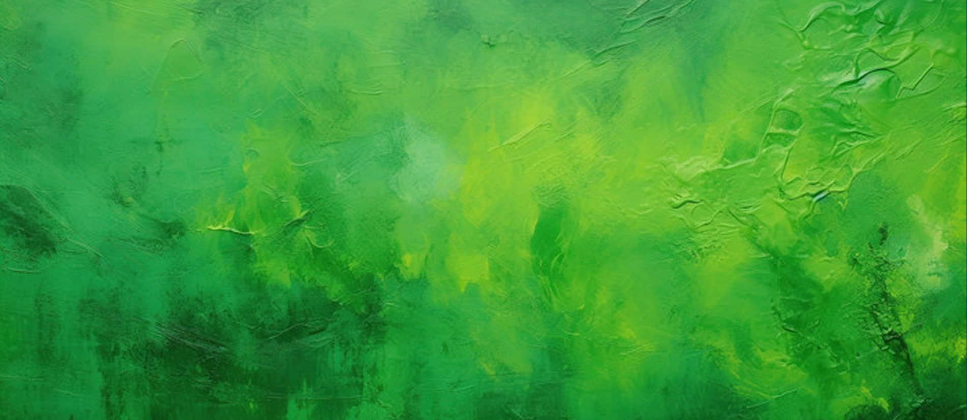 Green textured banner