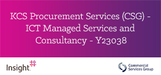 Article KCS Procurement Services (Commercial Services Group) - ICT Managed Services and Consultancy - Y23038 Image