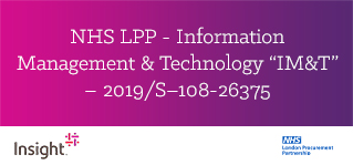 Article NHS LPP - Information Management & Technology “IM&T” – 2019/S–108-26375  Image