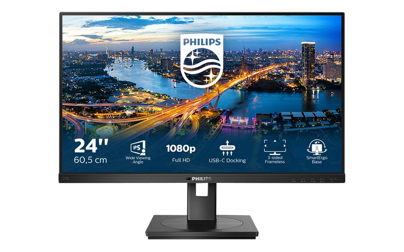 Philips 243B1 LCD monitor with USB-C