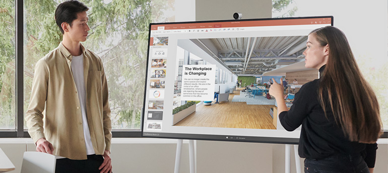 Article Webinar: Remove Boundaries, Increase Collaboration with MS Teams Meeting Rooms and Surface Hub 2S Image