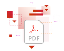 Adobe Acrobat DC edit and convert icon graphic