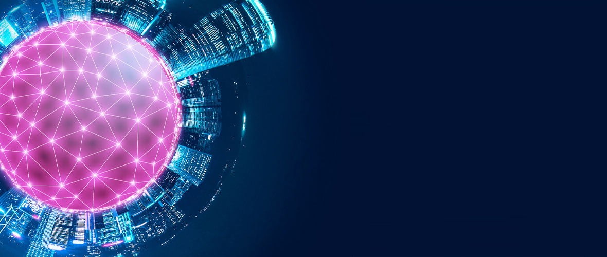 New ear of work Digital city image