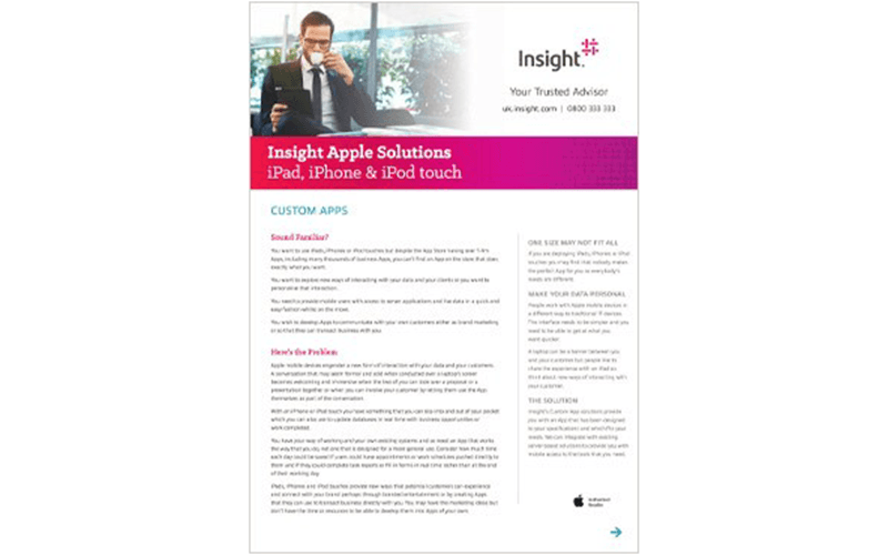 Insight Services for Apple | Insight UK