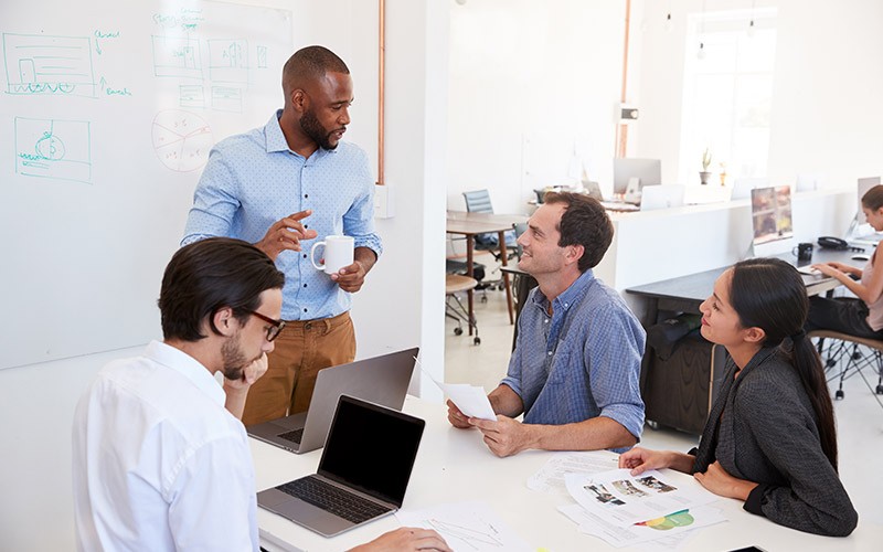 Ensure your customers have a great experience on their Mac Colleagues having a meeting