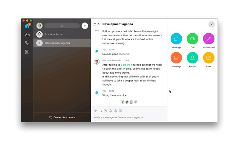 Cisco Webex Teams screenshot