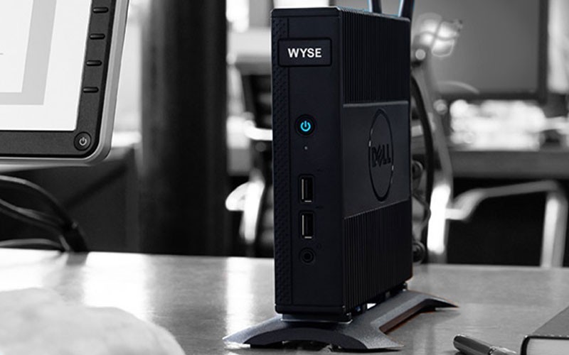 Endpoint security Dell EMC Wyse thin clients Dell EMC Wyse thin client product on desk