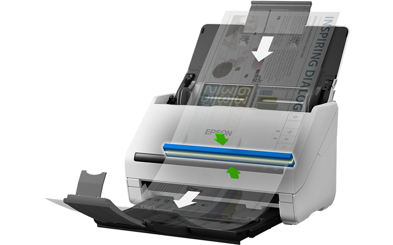 Consolidating your scanner, printer and fax machine into a convenient, all-in-one device Epson DS-530 scanner