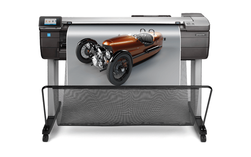 Wi-Fi enabled with built in scanner HP DesignJet T1300 PostScript ePrinter - large-format printer - color - ink-jet