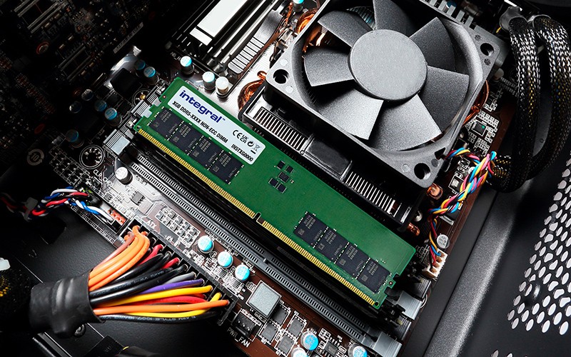 Fast and reliable boost to performance Integral DRAM storage