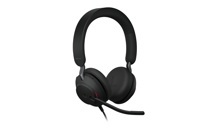 close up of the Jabra Evolve2 40