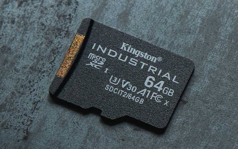 Get top transfer speeds of up to 100MB/s1 kingston industrial microsd