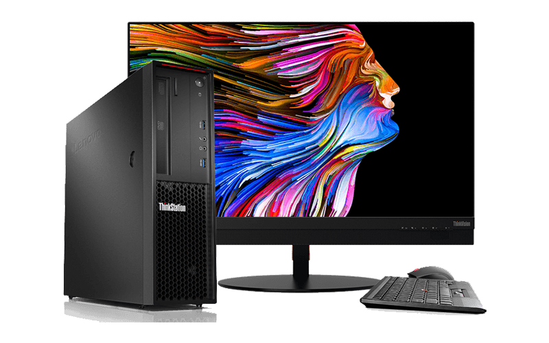 Lenovo ThinkStation P Series Small Form Factor workstations provide the latest generation of Intel processors Lenovo ThinkStation P Series Small Form Factor workstation product