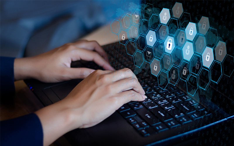 Protecting against brand imitation Above view of team mates working around a table