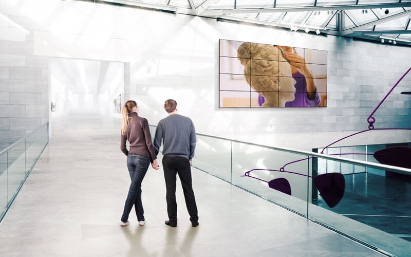 Philips video display museum 