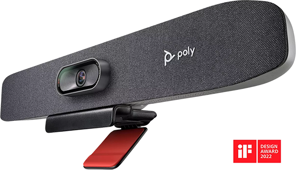 Poly - Studio P5 Webcam with Poly Sync 20+ Speakerphone Kit (Plantronics +  Polycom) - 1080p HD Professional Video Conferencing Camera & Bluetooth