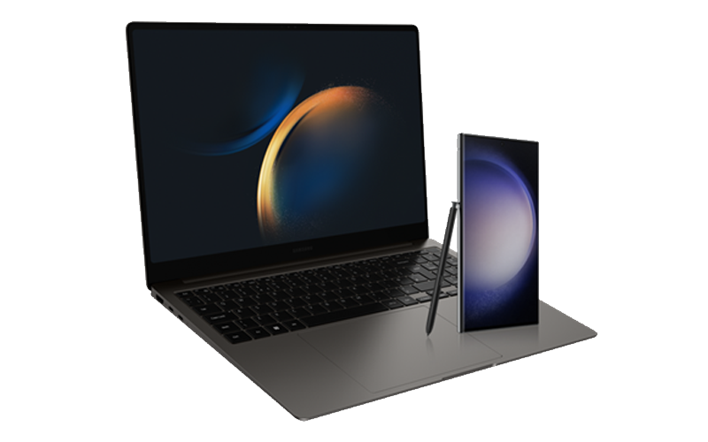 Samsung Chromebook and Samsung Galaxy device