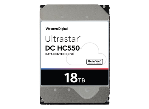 Ultrastar DC HC550 Ultrastar DC HC550 WUH721818ALE6L4 - hard drive - 18 TB - SATA 6Gb
