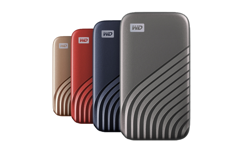 Keep you data secure wherever you are with Western Digital WD My Passport External Storage